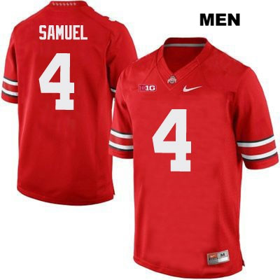 Ohio State Buckeyes Men's Curtis Samuel #4 Red Authentic Nike College NCAA Stitched Football Jersey LK19F20GM